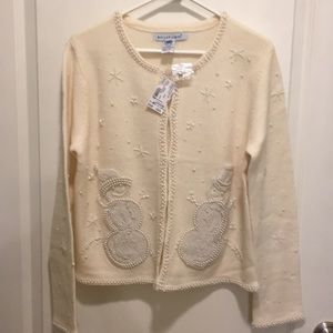 Bell pointe sweater: 70% wool, 20% angora